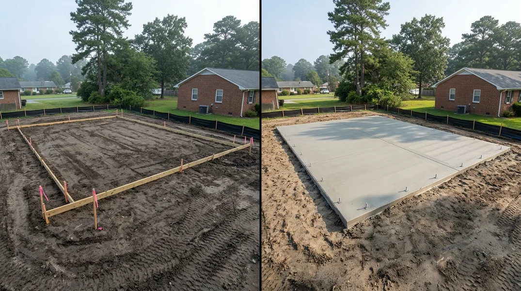New Construction Slab Guide: What Newport News Homebuyers Should Know Before Closing