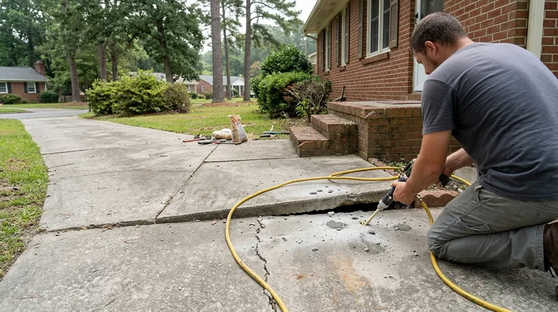Concrete Leveling & Slab Lifting Newport News