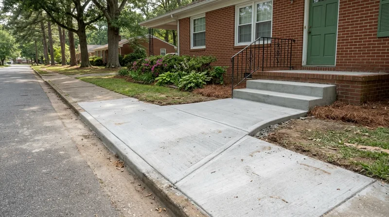 Sidewalks, Walkways & Steps Newport News